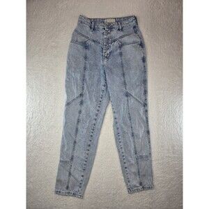 Free People The Lasso High Rise Button Fly Jeans Light Wash Denim Women’s W27